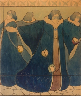 Procession - Masquerade - Wladyslaw Blocki