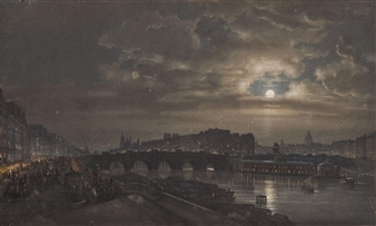 Pont Neuf Bridge in Paris - Jozef Szymon Kurowski