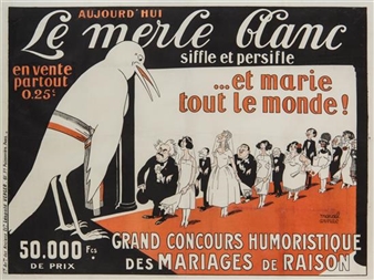 Le Merle Blanc siffle et persifle - Marcel Arnac