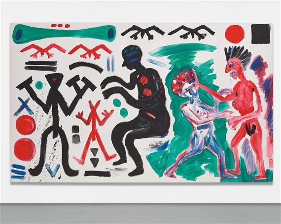 ペンクA.R.Penck STANDART 1971-1973 サイン入り