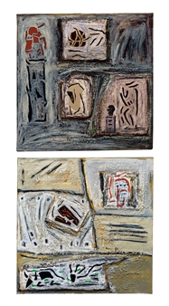 Two Works: The Eternal Mystery One and The Eternal Mystery Four - Lui Chun Kwong