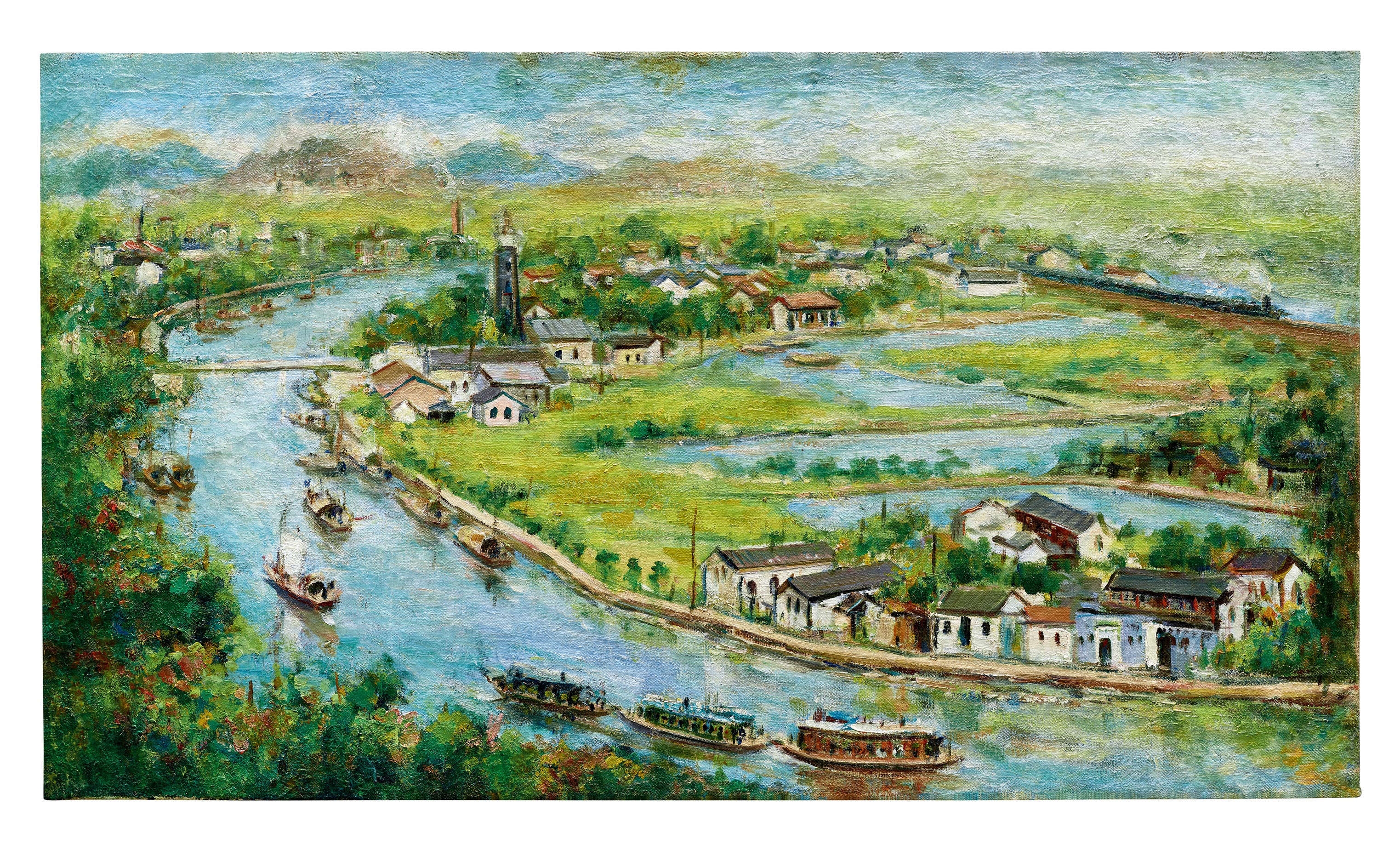 Lin Dachuan | Canal | MutualArt