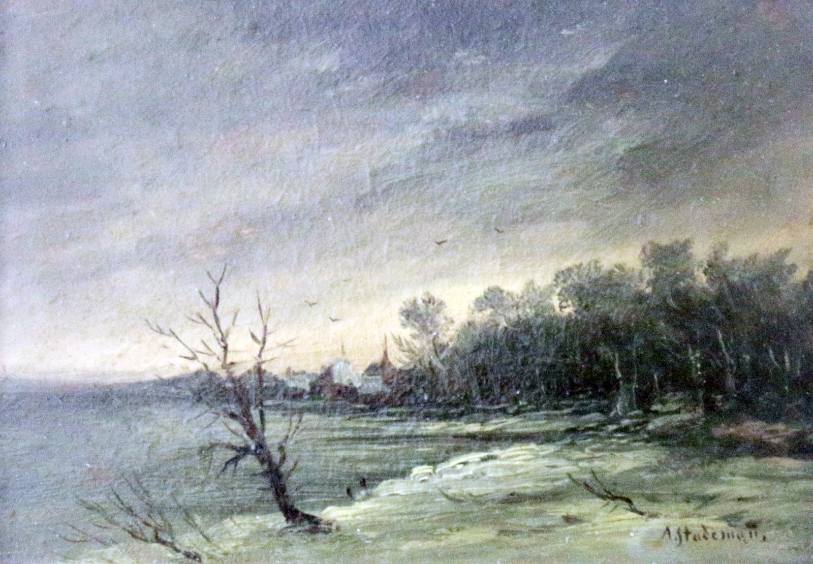 Adolf Stademann | Winterlandschaft | MutualArt