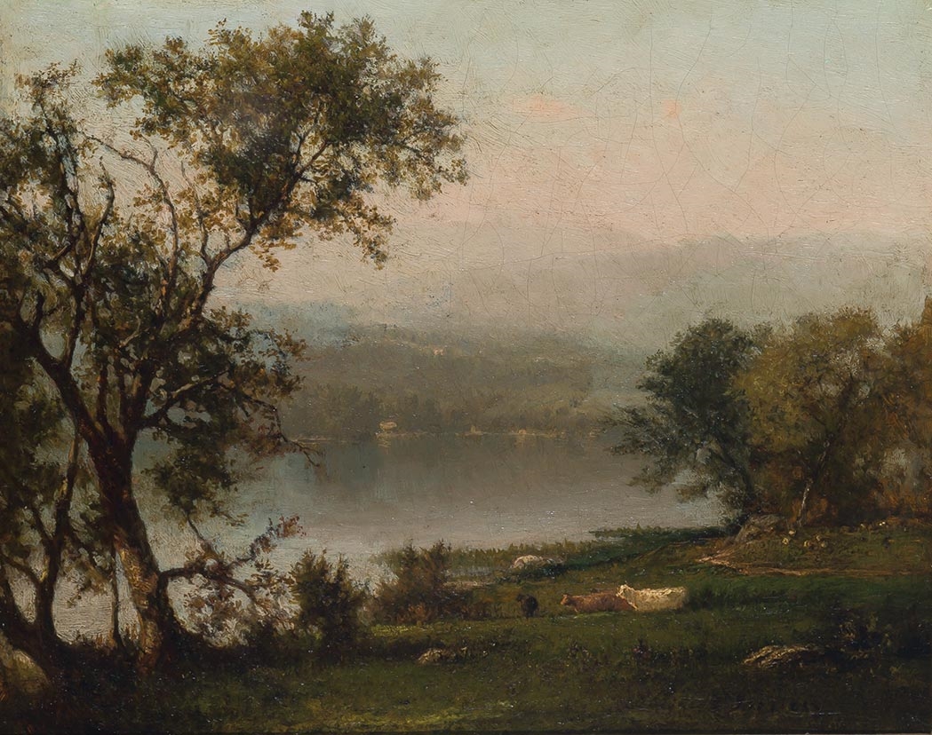 George Inness | Delaware River (1860 - 1863) | MutualArt