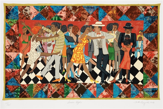 Groovin High by Faith Ringgold, 1996