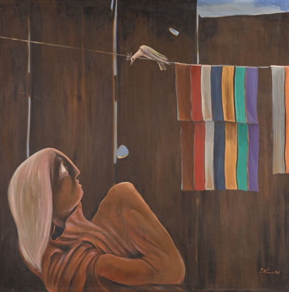 THE CONVERSATION by Ala Bashir, 1982