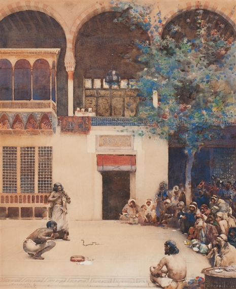 The Snake Charmer by Arthur Melville