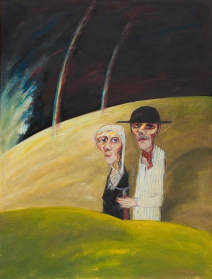 The Rainbow by John Bellany, circa 1972