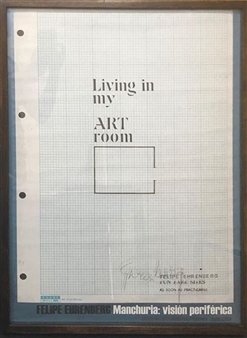 Felipe Ehrenberg: Living in my ART room - Baró Galeria SP