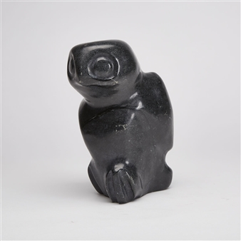 PERCHED OWL - Anita Issaluk