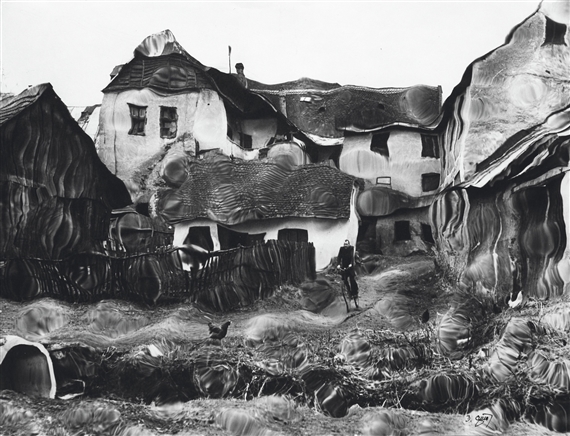 Vesnický motiv, nedatováno by Drahotin Sulla