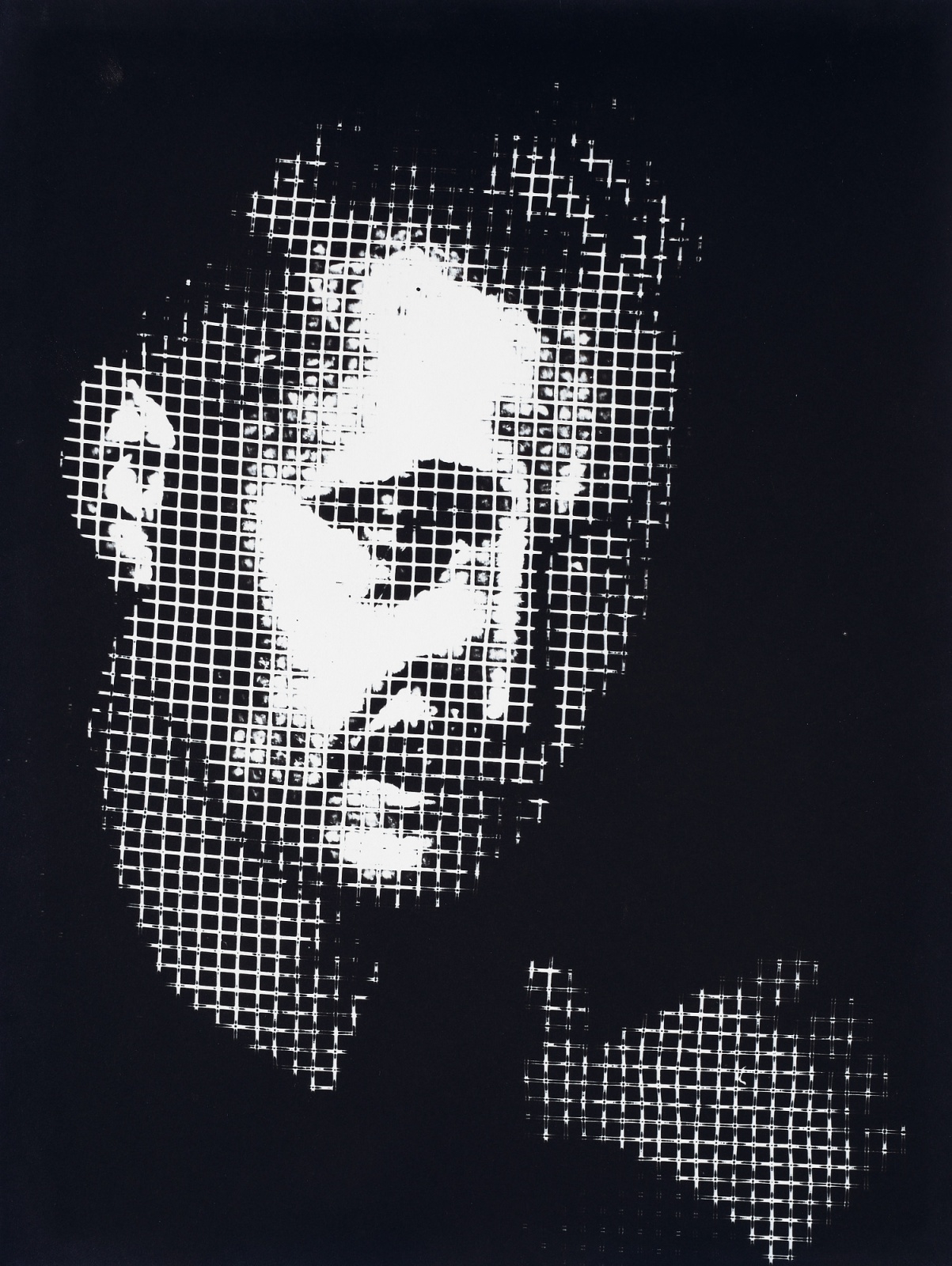 Artwork by Antonín Gribovský, Rastrománie, nedatováno, Made of gelatin silver print