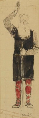 Walter Fürst am Rütlischwur by Ferdinand Hodler, 1895