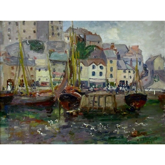 BRIXHAM HARBOUR, SOUTH DEVON - Matilda S. Samuel