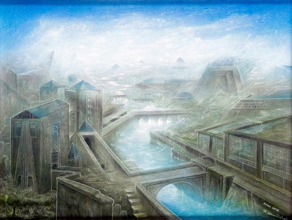 Klaus Dietrich La Ville Du Futur Paris En 40 Mutualart