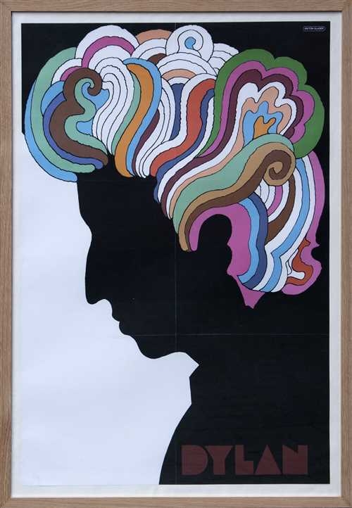 BOB DYLAN Poster created by Push Pin Studios by Milton Glaser, 1966