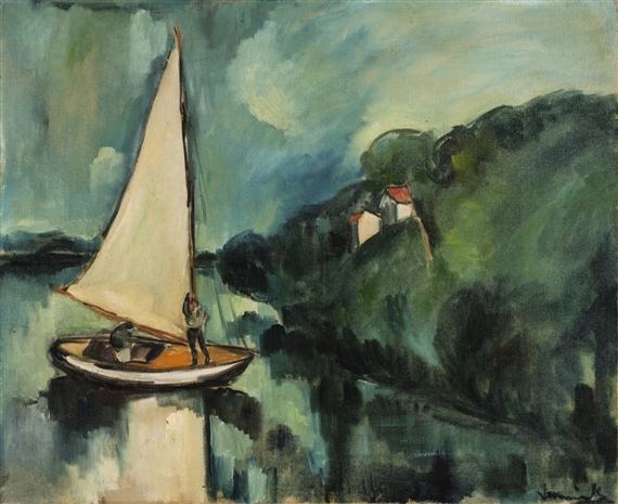 PAYSAGE by Maurice de Vlaminck, circa 1912