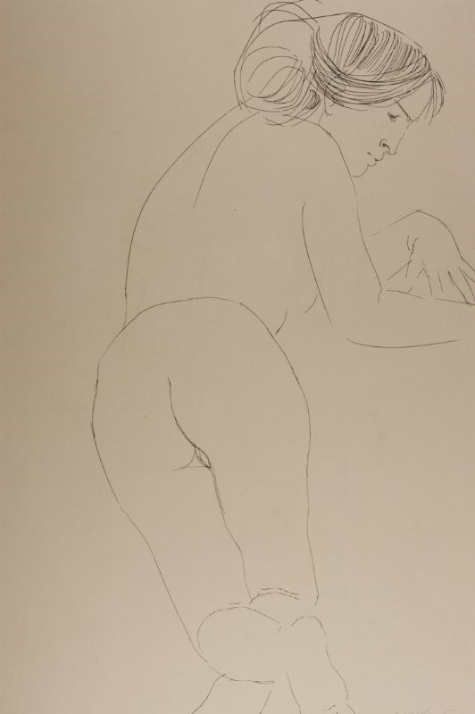 Nudo femminile di schiena by Emilio Greco, 1982