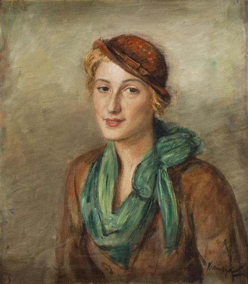 Miss K by Roman Kramsztyk, 1930's