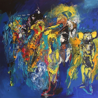 Soly Cissé: Des hommes et des vies - Galerie des Tuiliers, Lyon