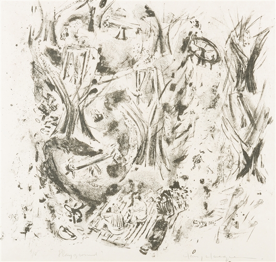 Playground by Mary Macqueen, 1964