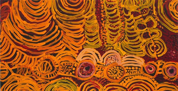 Nyapari by Eileen Yaritja Stevens, 2006