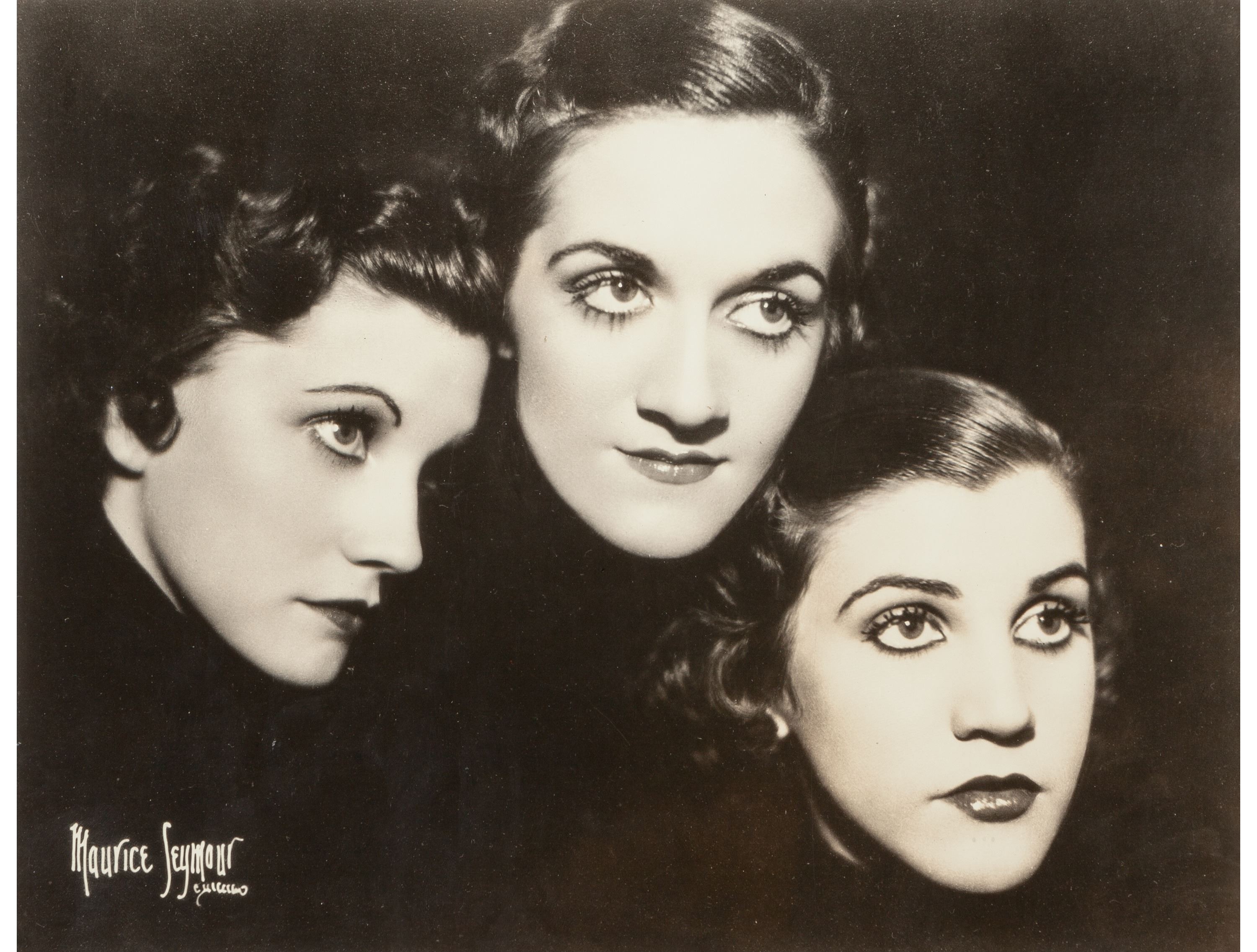 Three Faces, The Andrews Sisters by Maurice Seymour, circa mid-1930s