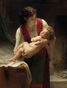 Berceuse (Le coucher) - William Adolphe Bouguereau