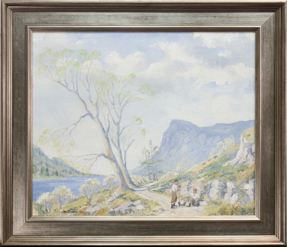 Rural Scene by Desmond Kenny