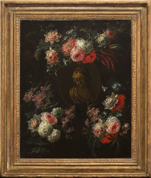 Daniel Seghers | Still Life with Flowers in a Glass Vase | MutualArt