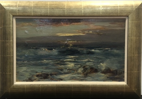 At Machrihanish by Campbell Mitchell