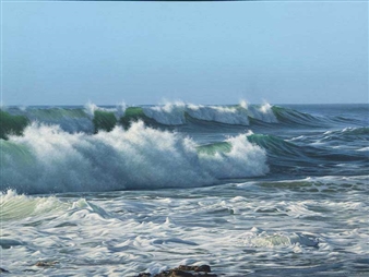 Thundering Waves - Robert Macintosh