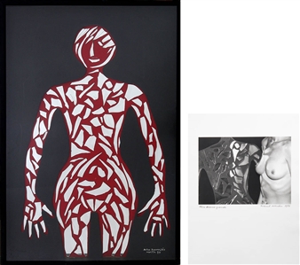 Two works: Alice traversée; Alice devenue grande by Marcel Mariën