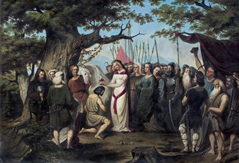 HISTORICAL SCENE - Ludwik Patek