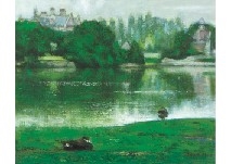 Bewley in Rain by Teruo Miyake, 1990