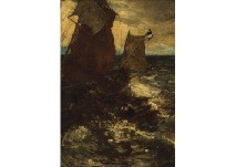 Shipwreck by Gustav Schönleber