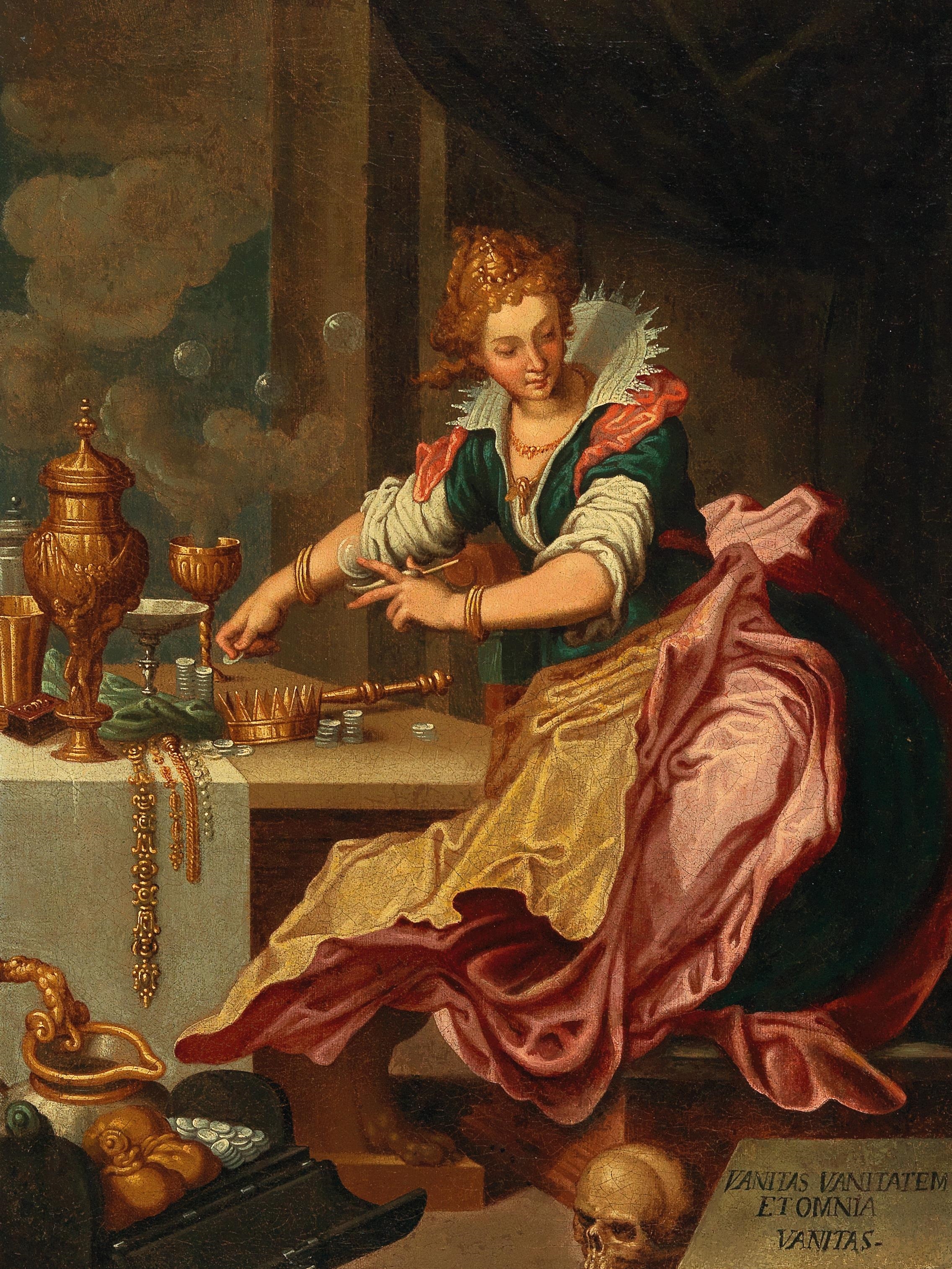 Joos Van Winghe | An Allegory of Vanity | MutualArt