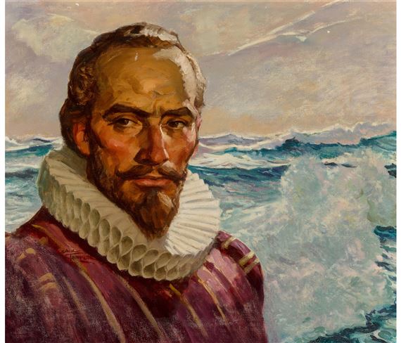 Sir Walter Raleigh, ALCOA advertisement by Saul Tepper