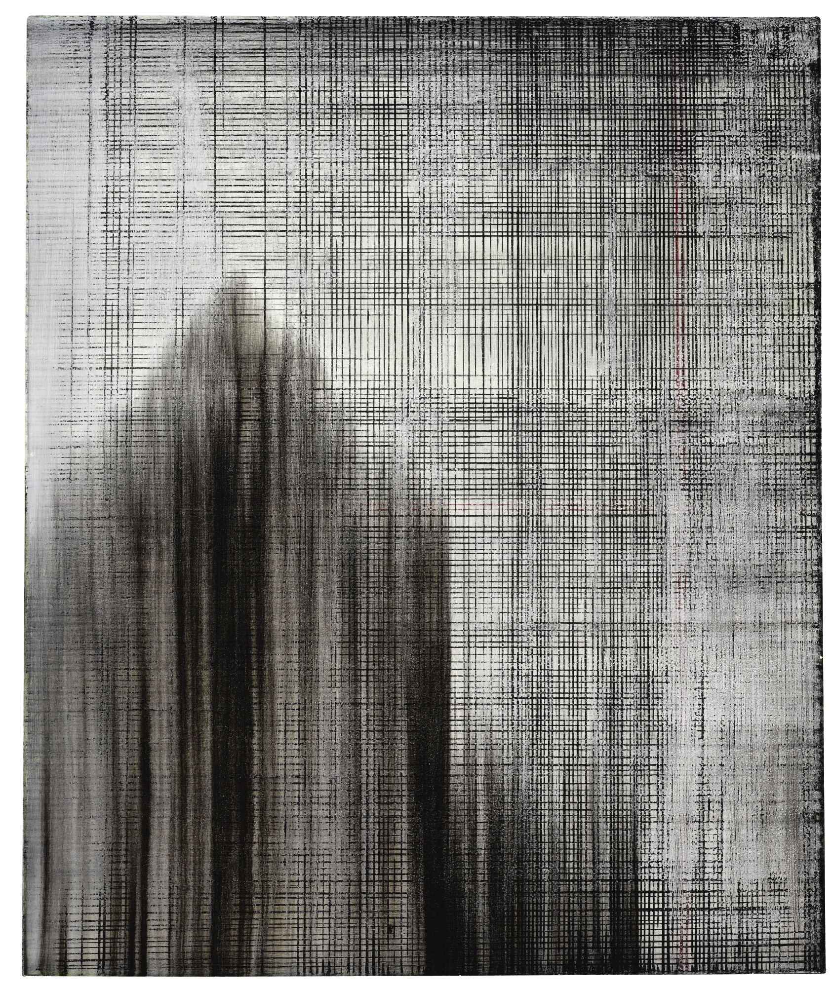 Artwork by Rachel Howard, LEAN TO, Made of oil on canvas