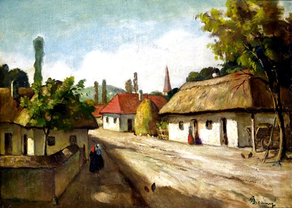 Village by Viktor Belanyi