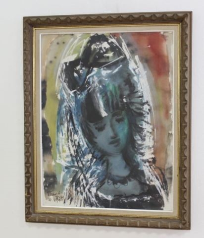 La Femme Bleu by Etienne Ret