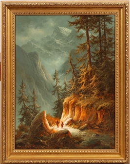 Mountain Pass - Ludwig Muninger