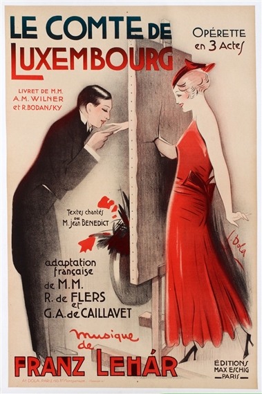 Le Comte de Luxembourg by Georges Dola