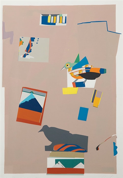 Postcard Mountain by Gordon Crook, 1984
