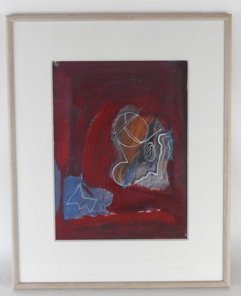 Henry Inlander | Red abstract | MutualArt