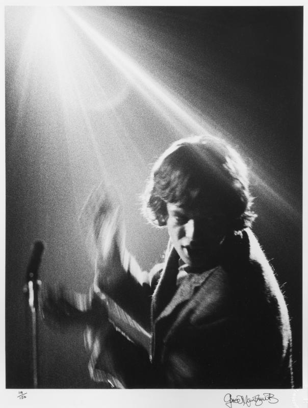 Gered Mankowitz 2 works, Mick Jagger and black and white photographic