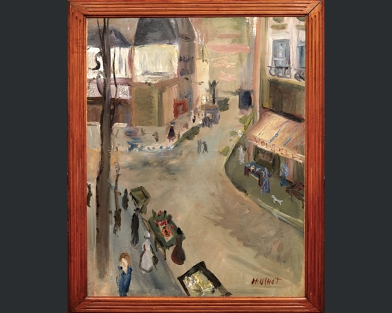 La rue Mouffetard by Gabriel Dauchot