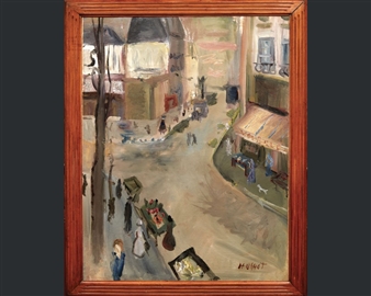 La rue Mouffetard - Gabriel Dauchot