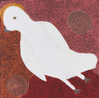 White Cockatoo Woman - Carlene Thompson