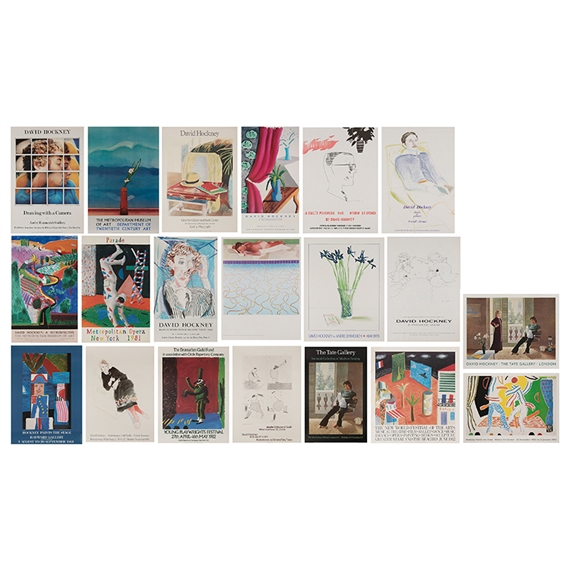 20 works ; Posters by David Hockney